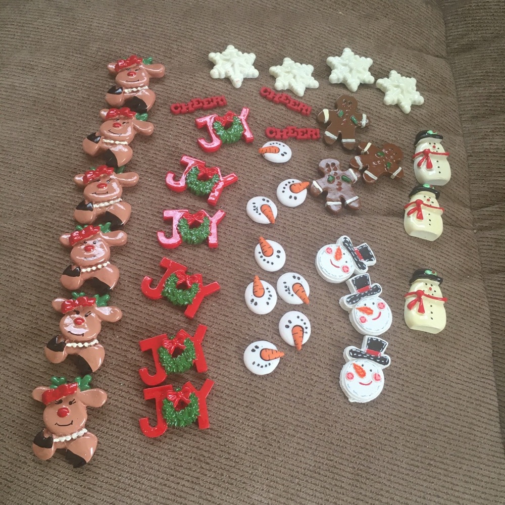 30+ Vintage Holiday Unfinished Christmas Ornaments